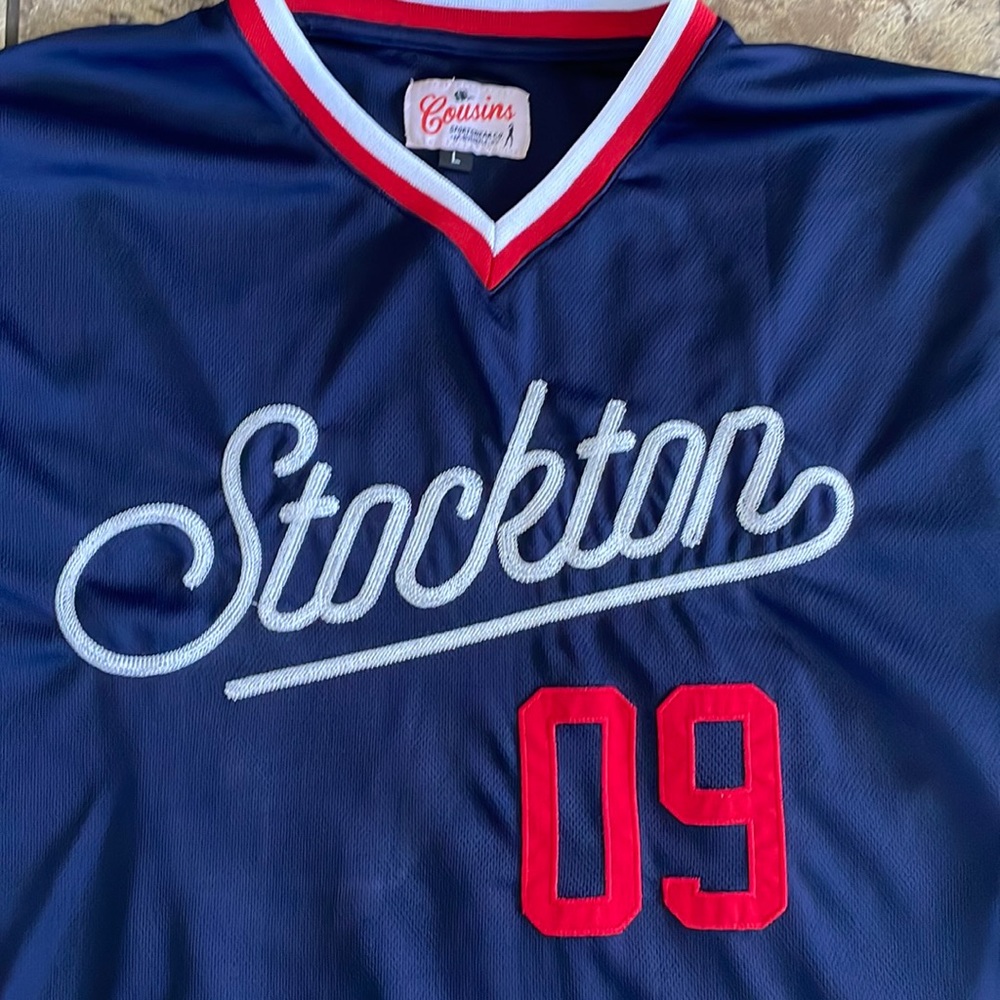Cousins Street wear / Rap wear Stockton stitched Jersey Diaz 09